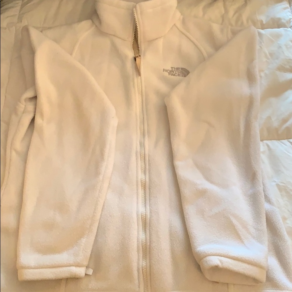 The North Face full zip fleece jacket